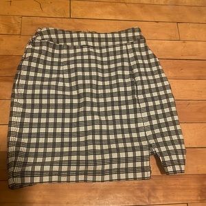 Garage XS Plaid Skirt